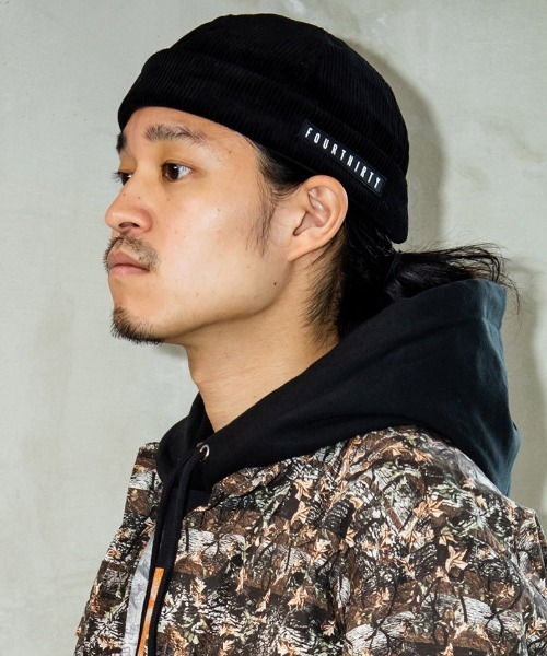430(フォーサーティ)の「mko13793-CORD FISHERMAN CAP フィッシャーマンキャップ(26-170)(キャップ・メンズ・ブラウン/ネイビー/ブラック・FREE)」の14枚目の写真