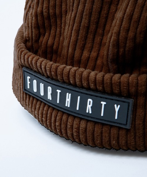 430(フォーサーティ)の「mko13793-CORD FISHERMAN CAP フィッシャーマンキャップ(26-170)(キャップ・メンズ・ブラウン/ネイビー/ブラック・FREE)」の12枚目の写真