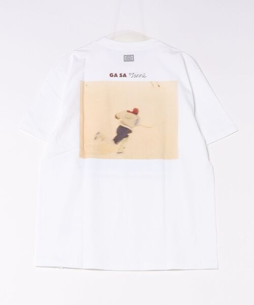 Bshop(ビショップ)の「TANGTANG | GASATANG ICYWHITE/GLIDEMOMENTUM(Tシャツ/カットソー・メンズ・ホワイト・XL/L)」の2枚目の写真