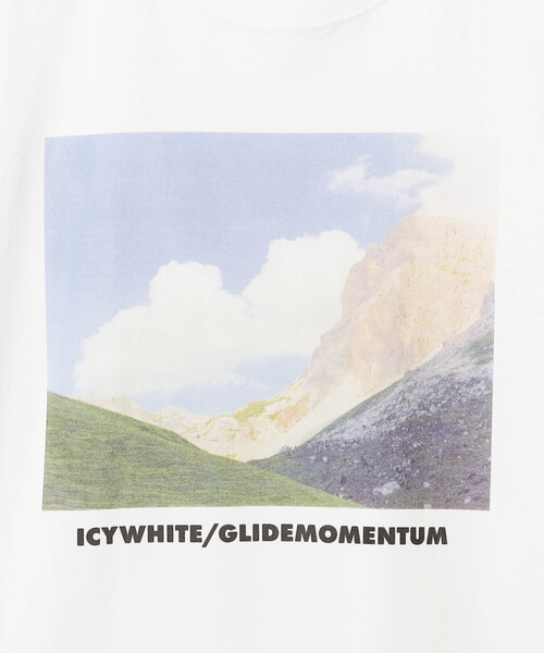 TANGTANG(タンタン)の「TANGTANG | 半袖Tシャツ GASATANG ICYWHITE/GLIDEMOMENTUM MEN(Tシャツ/カットソー・メンズ・ホワイト・XL/L/M)」の8枚目の写真