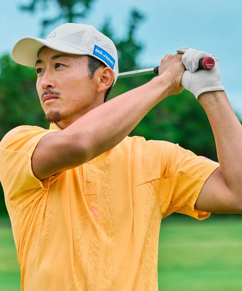 PINS&ACES ゴルフ　ポロシャツ セール】アルティメット365 ツアー クライマクール ジャカード 半袖