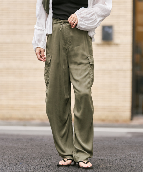 plage(プラージュ)の「Over dye カーゴパンツ(カーゴパンツ・レディース・カーキ・38/36)」の6枚目の写真