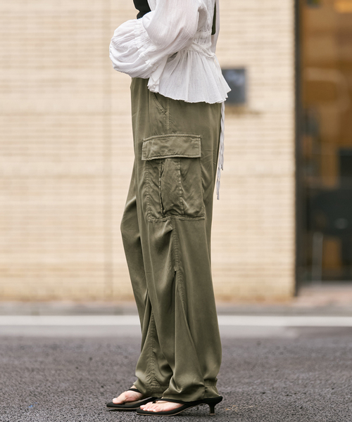 plage(プラージュ)の「Over dye カーゴパンツ(カーゴパンツ・レディース・カーキ・38/36)」の17枚目の写真