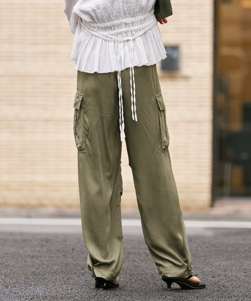 plage(プラージュ)の「Over dye カーゴパンツ(カーゴパンツ・レディース・カーキ・38/36)」の19枚目の写真