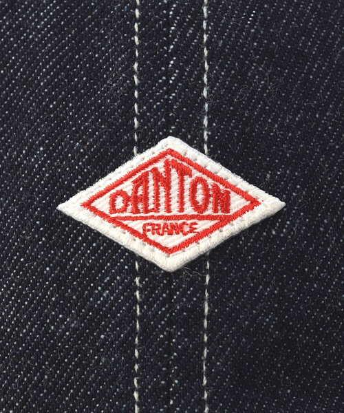 DANTON(ダントン)の「DANTON | キッズ デニム 6Pキャップ(キャップ・キッズ・ダークインディゴブルー・F)」の8枚目の写真