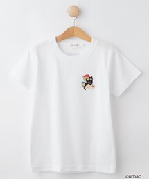 Dessin（デッサン）の「UMAO×Dessinコラボ 刺繍Tシャツ（Tシャツ/カットソー）」
