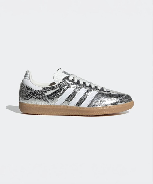 adidas Originals(アディダスオリジナルス)の「adidas / アディダス SAMBA OG W / JR0035(スニーカー・レディース・シルバー・23.5cm/24cm/24.5cm)」の1枚目の写真