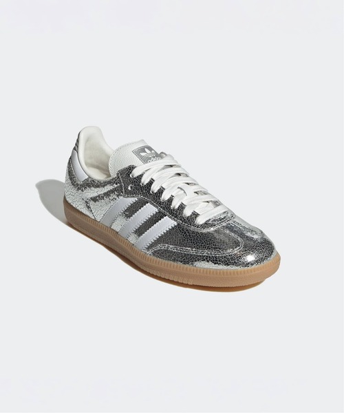 adidas Originals(アディダスオリジナルス)の「adidas / アディダス SAMBA OG W / JR0035(スニーカー・レディース・シルバー・23.5cm/24cm/24.5cm)」の2枚目の写真