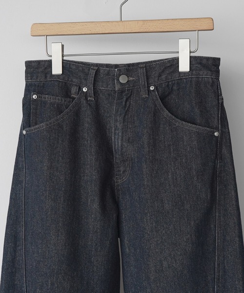 WYM LIDNM(ウィム バイ リドム)の「VINTAGE WASHED CURVED DENIM -SLIM FIT-(デニムパンツ・メンズ・ブルー系/インディゴブルー/ブラック系/グレー・XS/L/S/M)」の21枚目の写真