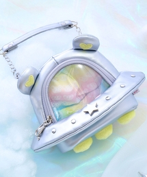 pom ponette junior（ポンポネットジュニア）の「ナカムラくんの宇宙船ポーチ（バックパック/リュック）」