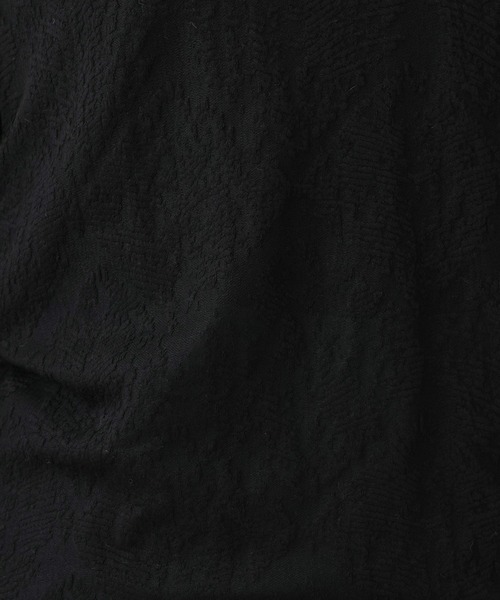 A part by(アパートバイ)の「レースジャガードシャーリング_長袖(Tシャツ/カットソー・レディース・ブラック/ホワイト・FREE)」の20枚目の写真
