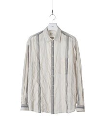 WHAGI（ワギ）の「ビルドシャツ（マルチストライプ）（シャツ/ブラウス）」