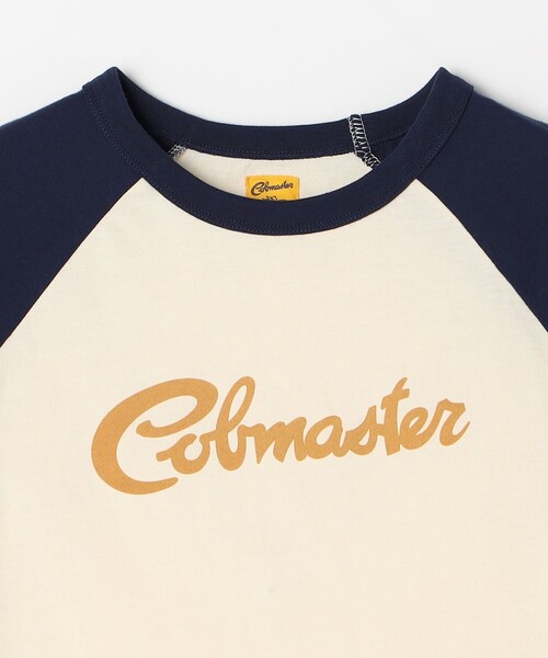 SHIPS any（シップス エニィ）の「COBMASTER:〈洗濯機可能〉ロゴ プリント ロングスリーブTシャツ<KIDS>（Tシャツ/カットソー・キッズ・ネイビー/ワインレッド・140/130/150）」の4枚目の写真