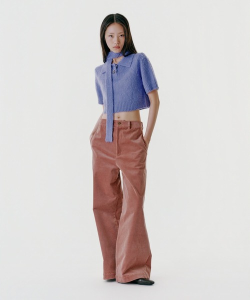 UNUS（ユナス）の「UNUS / Wide Corduroy Pants（その他パンツ・レディース・ピンク/ベージュ・38/36）」の3枚目の写真