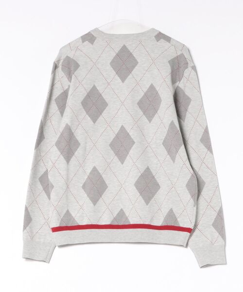 A.P.C. GOLF（アー・ペー・セー ゴルフ）の「Dia Knit Pullover（ニット/セーター・メンズ・ベージュ系その他/グレー・L）」の3枚目の写真
