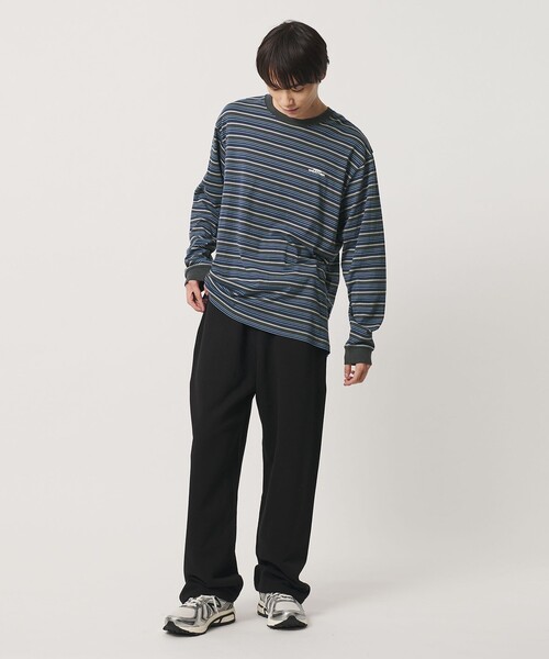 NICE WEATHER(ナイスウェザー)の「<NICE WEATHER>ロゴ スウェットパンツ(スウェットパンツ・メンズ・ワイン/ブラック/ライトグレー/イエロー・S/XS/L/M)」の11枚目の写真
