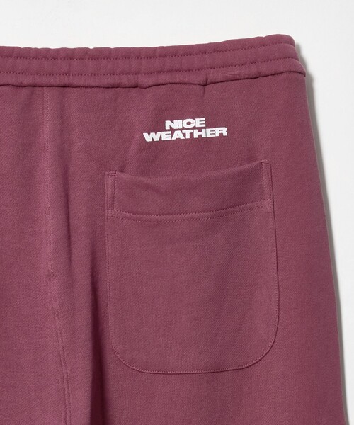 NICE WEATHER(ナイスウェザー)の「<NICE WEATHER>ロゴ スウェットパンツ(スウェットパンツ・メンズ・ワイン/ブラック/ライトグレー/イエロー・S/XS/L/M)」の19枚目の写真