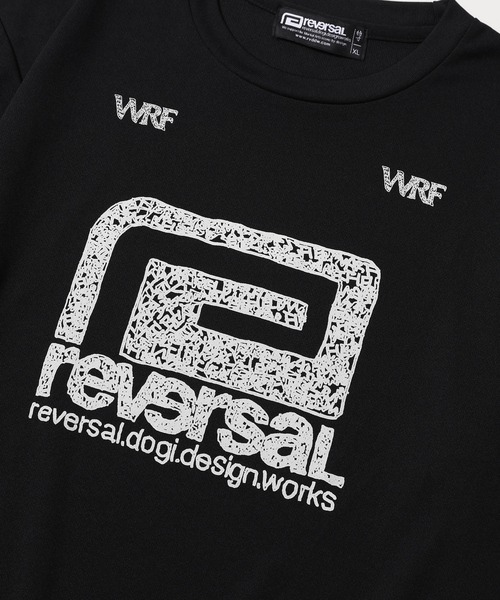 reversal.dogi.design.works(リバーサル・ドーギ・デザイン・ワークス)の「<reversal/リバーサル>BIGMARK WARFIELD EDITION PEACE DRY MESH TEE(Tシャツ/カットソー・メンズ・ブラック/ホワイト/ピンク・M/L/2XL/XL/S)」の11枚目の写真