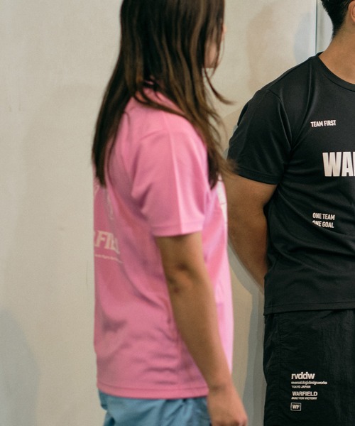 reversal.dogi.design.works(リバーサル・ドーギ・デザイン・ワークス)の「<reversal/リバーサル>BIGMARK WARFIELD EDITION PEACE DRY MESH TEE(Tシャツ/カットソー・メンズ・ブラック/ホワイト/ピンク・M/L/2XL/XL/S)」の19枚目の写真