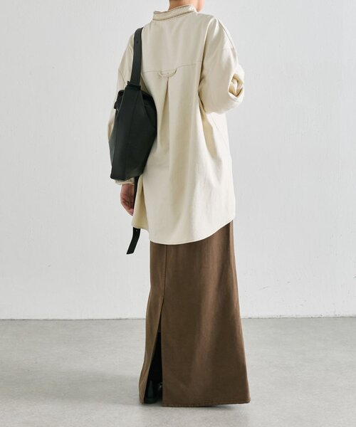 ear PAPILLONNER(イアパピヨネ)の「エンブロイダリートップス【SUM1 STYLE】(シャツ/ブラウス・レディース・ブラウン/ホワイト系その他/ブラック・FREE)」の6枚目の写真
