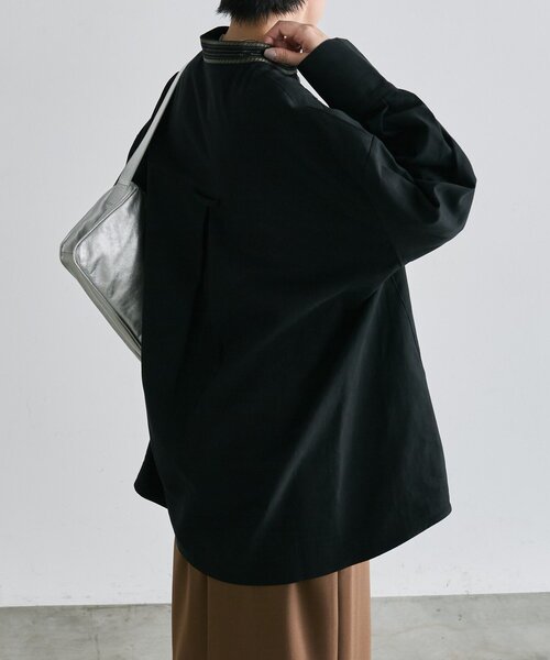 ear PAPILLONNER(イアパピヨネ)の「エンブロイダリートップス【SUM1 STYLE】(シャツ/ブラウス・レディース・ブラウン/ホワイト系その他/ブラック・FREE)」の11枚目の写真