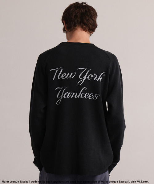 BACK TO THE FIELD(バック トゥー ザ フィールド)の「【MLB】Thermal Raglan Tee(Tシャツ/カットソー・メンズ・ピンク・MEDIUM)」の14枚目の写真