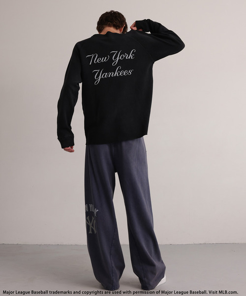 BACK TO THE FIELD(バック トゥー ザ フィールド)の「【MLB】Thermal Raglan Tee(Tシャツ/カットソー・メンズ・ピンク・MEDIUM)」の17枚目の写真