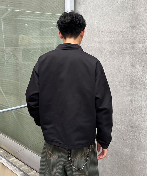 CIAOPANIC(チャオパニック)の「スタンドネックファイヤーマンジャケット(ブルゾン・メンズ・ブラック/ブラウン・MEDIUM/LARGE)」の6枚目の写真