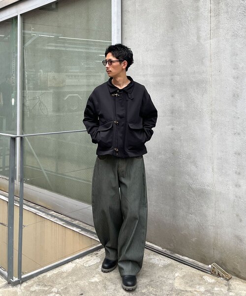 CIAOPANIC(チャオパニック)の「スタンドネックファイヤーマンジャケット(ブルゾン・メンズ・ブラック/ブラウン・MEDIUM/LARGE)」の7枚目の写真
