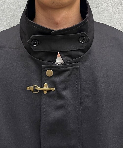 CIAOPANIC(チャオパニック)の「スタンドネックファイヤーマンジャケット(ブルゾン・メンズ・ブラック/ブラウン・MEDIUM/LARGE)」の14枚目の写真