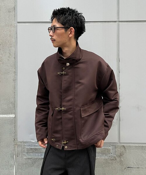 CIAOPANIC(チャオパニック)の「スタンドネックファイヤーマンジャケット(ブルゾン・メンズ・ブラック/ブラウン・MEDIUM/LARGE)」の21枚目の写真
