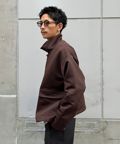 CIAOPANIC(チャオパニック)の「スタンドネックファイヤーマンジャケット(ブルゾン・メンズ・ブラック/ブラウン・MEDIUM/LARGE)」の22枚目の写真