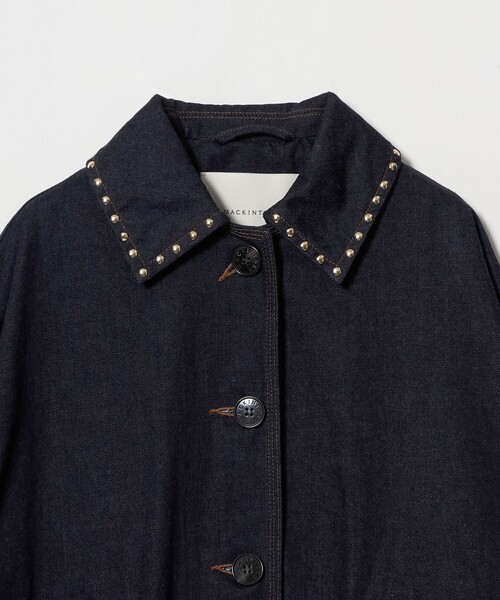 UNITED ARROWS(ユナイテッドアローズ)の「<MACKINTOSH>HUMBIE スタッズ デニムジャケット(デニムジャケット・レディース・ネイビー・6)」の3枚目の写真