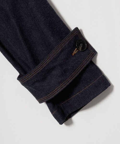 UNITED ARROWS(ユナイテッドアローズ)の「<MACKINTOSH>HUMBIE スタッズ デニムジャケット(デニムジャケット・レディース・ネイビー・6)」の4枚目の写真