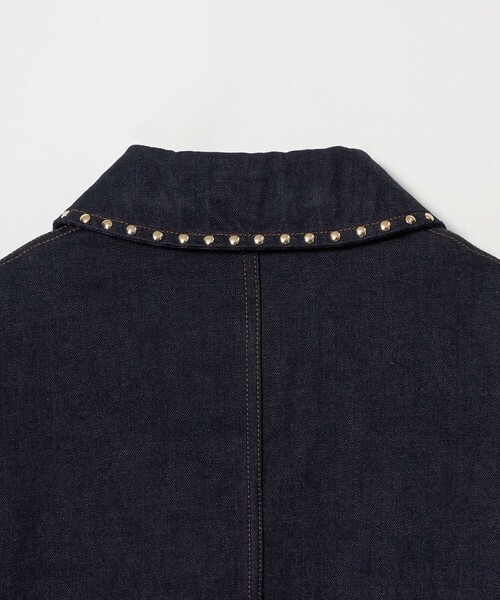 UNITED ARROWS(ユナイテッドアローズ)の「<MACKINTOSH>HUMBIE スタッズ デニムジャケット(デニムジャケット・レディース・ネイビー・6)」の5枚目の写真