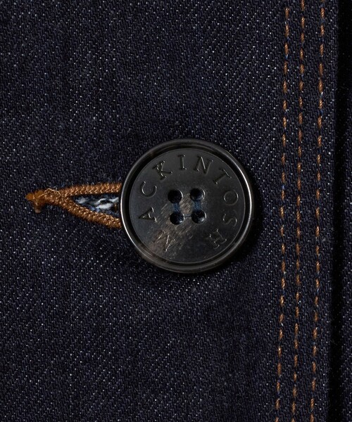 UNITED ARROWS(ユナイテッドアローズ)の「<MACKINTOSH>HUMBIE スタッズ デニムジャケット(デニムジャケット・レディース・ネイビー・6)」の9枚目の写真