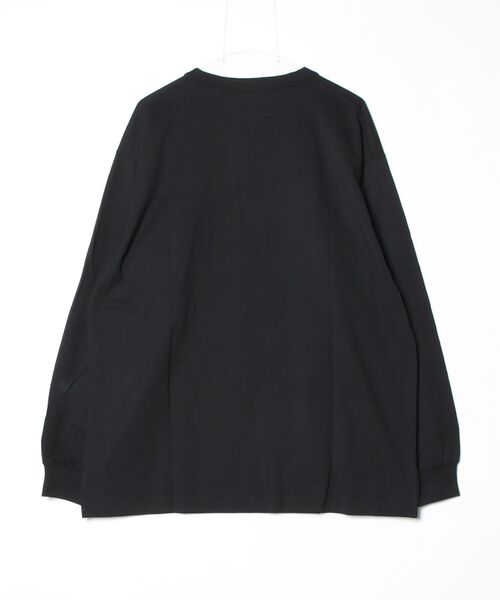 NANGA（ナンガ）の「ナンガ NANGA ECOHYBRID LWP L/S TEE（Tシャツ/カットソー・メンズ・ブラック/ホワイト・S/M/L/LL）」の3枚目の写真