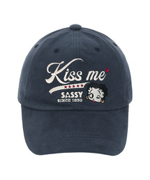CNVS（ベティ ブープ）の「ベティ・ブープ KISSME ピグメント ボールキャップ_ネイビー（キャップ）」