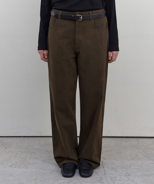 WEDNESDAYOASISFORWOMEN（ウェンズデー オアシス フォー ウーマン）の「ピーチツイル チノパンツ_KHAKI BROWN(WCB6PT06)（その他パンツ・レディース・カーキブラウン・MEDIUM/SMALL）」の2枚目の写真