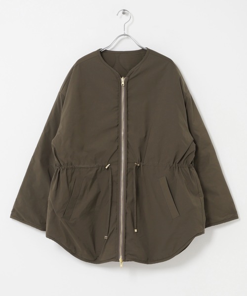 ITEMS URBANRESEARCH(アイテムズ アーバンリサーチ)の「2WAYリバーシブル中綿ブルゾン(ブルゾン・レディース・カーキ/ブラック・FREE)」の16枚目の写真
