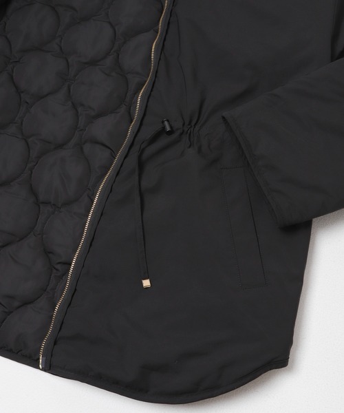 ITEMS URBANRESEARCH(アイテムズ アーバンリサーチ)の「2WAYリバーシブル中綿ブルゾン(ブルゾン・レディース・カーキ/ブラック・FREE)」の10枚目の写真