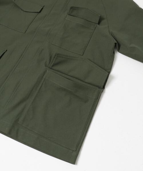 ITEMS URBANRESEARCH(アイテムズ アーバンリサーチ)の「SHADOW STRIPE ファティーグジャケット(カバーオール・メンズ・ブルー系その他/オリーブ/モカ・MEDIUM/LARGE)」の21枚目の写真