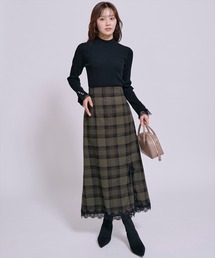 WILLSELECTION（ウィルセレクション）の「レースヘムIラインスリットスカート（スカート）」