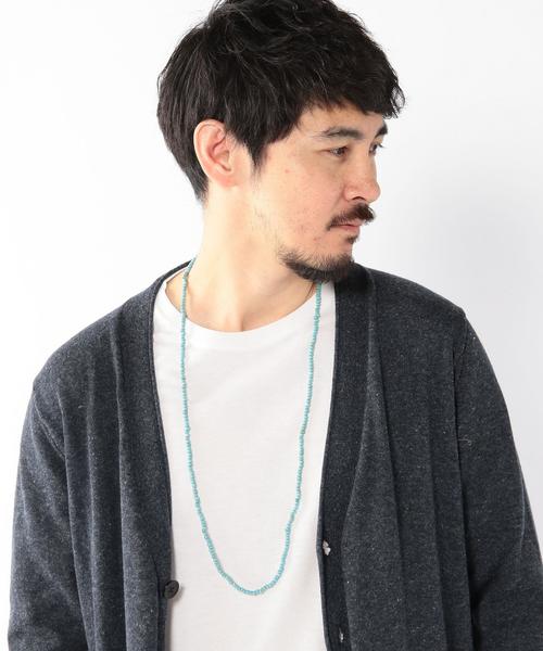 coen（コーエン）の「リネン混ニットカーディガン（カーディガン/ボレロ・メンズ・ブラック/オリーブ・X-LARGE/LARGE/MEDIUM/SMALL）」の4枚目の写真