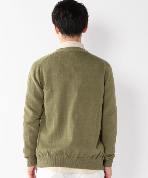 coen（コーエン）の「リネン混ニットカーディガン（カーディガン/ボレロ・メンズ・ブラック/オリーブ・X-LARGE/LARGE/MEDIUM/SMALL）」の13枚目の写真