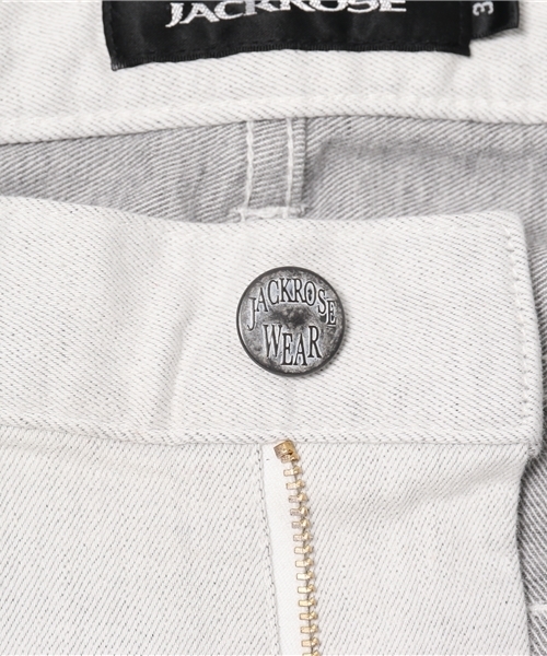JACKROSE（ジャックローズ）の「ハイパーストレッチスノーホワイトパール加工デニム（デニムパンツ・メンズ・ホワイト・X-LARGE/MEDIUM/SMALL/LARGE）」の13枚目の写真