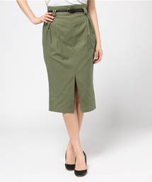 actuel | ベルト付きフロントスリットSK(スカート)