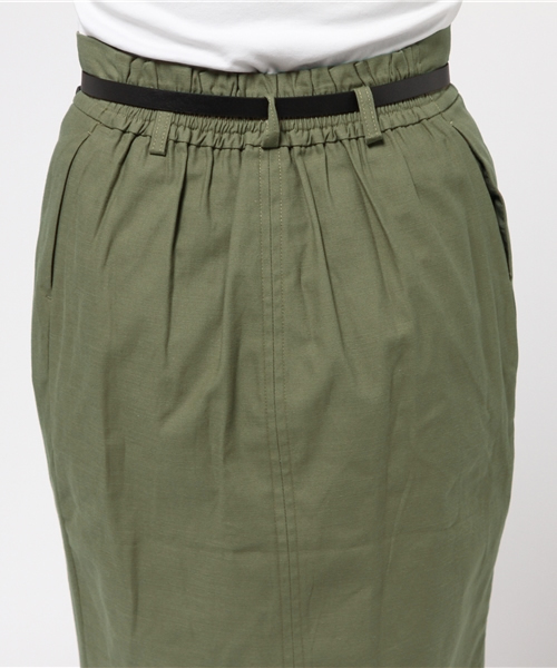 actuel(アクチュエル)の「ベルト付きフロントスリットSK(スカート・レディース・カーキ/サンドベージュ・FREE)」の7枚目の写真