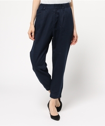 LBC | コットンリネンテーパードクロプトパンツ        (その他パンツ)