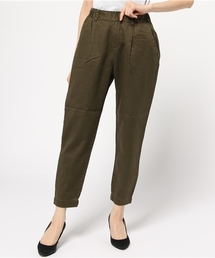 LBC | コットンリネンテーパードクロプトパンツ        (その他パンツ)